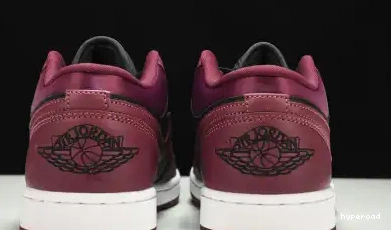 Hyperoad Dark Jordan 1 Beetroot Black Low 0630